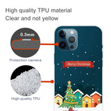 iPhone 15 Pro Flexible Plastic Christmas Case - Merry Christmas - Christmas town