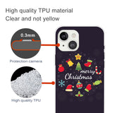 iPhone 15 Flexible Plastic Christmas Case - Merry Christmas - Christmas Decorations