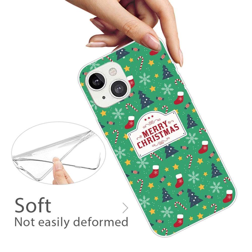 iPhone 15 Flexible Plastic Christmas Case - Merry Christmas - Christmas Theme