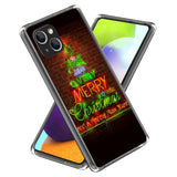 iPhone 15 Flexible Plastic Christmas Case - Neon Light