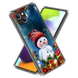 iPhone 15 Flexible Plastic Christmas Case - Cute Snowman