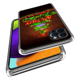 iPhone 15 Pro Flexible Plastic Christmas Case - Neon Light