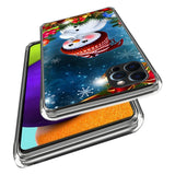 iPhone 15 Pro Flexible Plastic Christmas Case - Cute Snowman