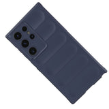 Samsung Galaxy S24 Ultra Flexible Plastic Case - Dark Blue