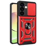 Samsung Galaxy S24 Tough Case w. Magnetic Kickstand & Cam Slider - Red