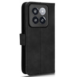 Xiaomi 14 Pro Leather Flip Case w. Wallet & Stand Function - Black