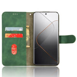 Xiaomi 14 Pro Leather Flip Case w. Wallet & Stand Function - Green