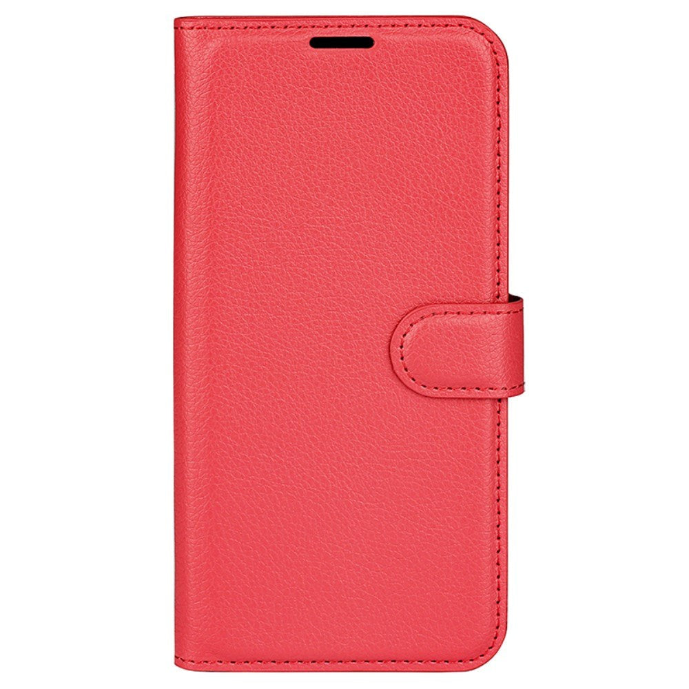 Xiaomi 14 Pro Faux Leather Case w. Wallet & Stand Function - Red