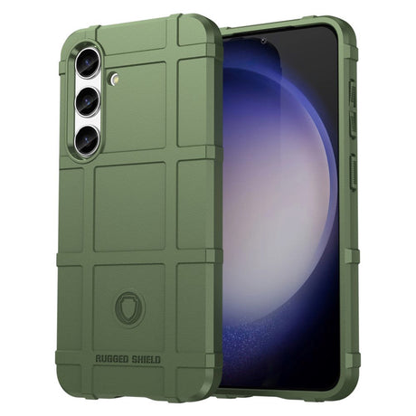 Samsung Galaxy S24 Rugged Shield Series Tough Case - Green