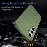 Samsung Galaxy S24 Rugged Shield Series Tough Case - Green