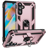 Samsung Galaxy A15 (5G) / A15 Hybrid Tough Case w. Magnetic Kickstand - Rose Gold