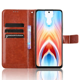 EIDERWOOD OnePlus Nord N30 SE (5G) / Oppo A79 (5G) Leather Flip Case w. Wallet & Stand Function - Brown