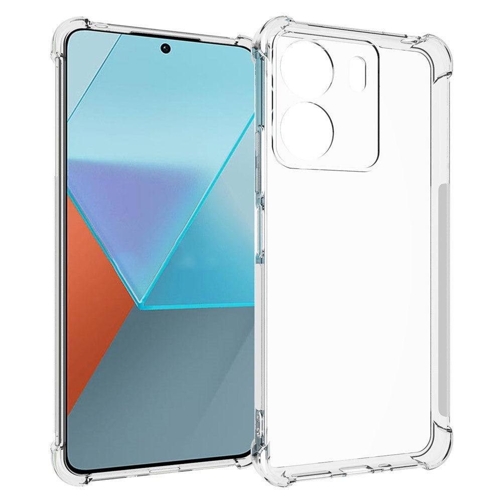 Xiaomi Poco C65 / Redmi 13C Drop-Proof Flexible Plastic Case - Transparent