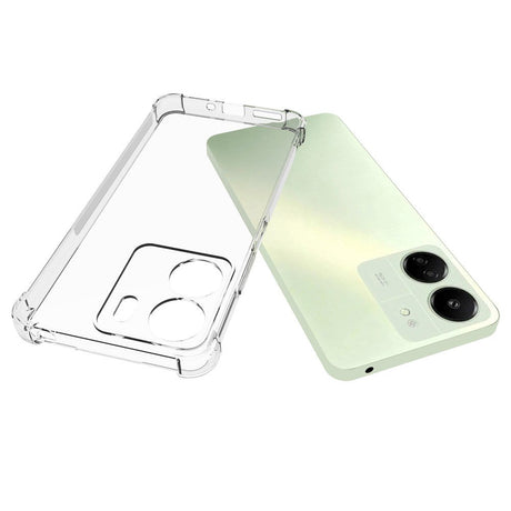 Xiaomi Poco C65 / Redmi 13C Drop-Proof Flexible Plastic Case - Transparent