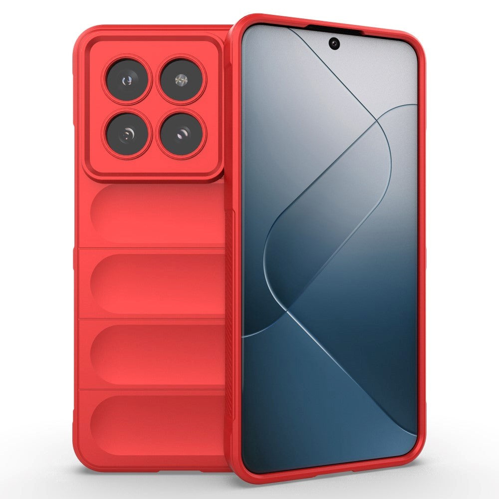 Xiaomi 14 Pro Flexible Plastic Case - Red