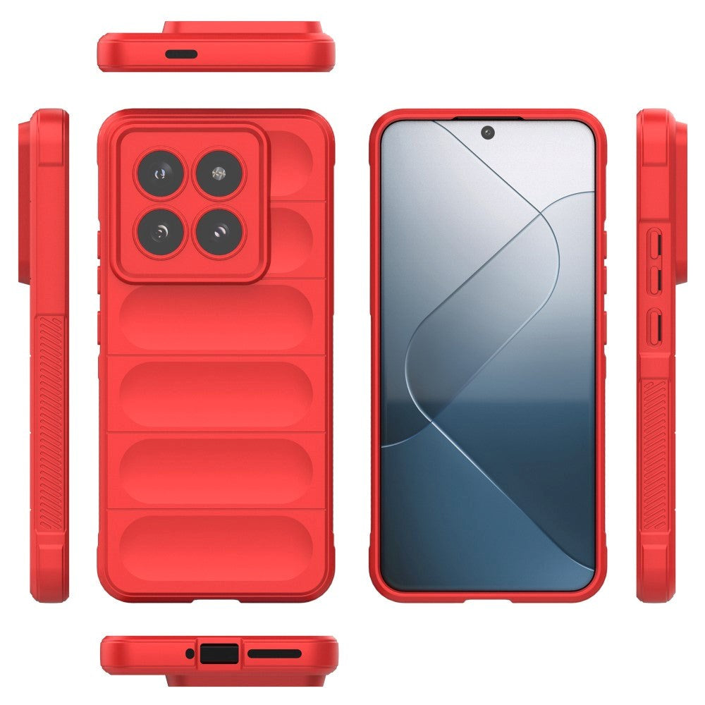 Xiaomi 14 Pro Flexible Plastic Case - Red