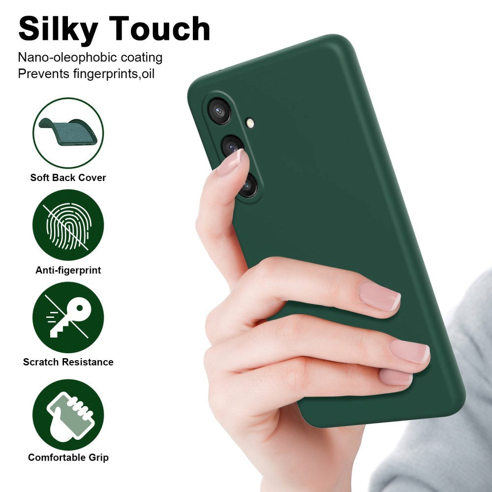 Samsung Galaxy S24 Flexible Matte Plastic Case - Green