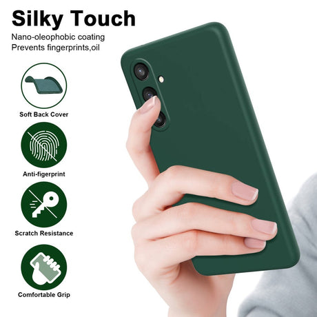 Samsung Galaxy S24 Flexible Matte Plastic Case - Green