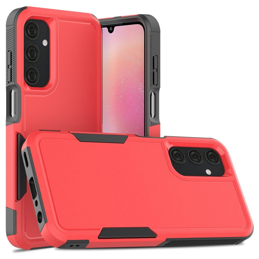 Samsung Galaxy A25 (5G) Hybrid Tough Plastic Case - Red