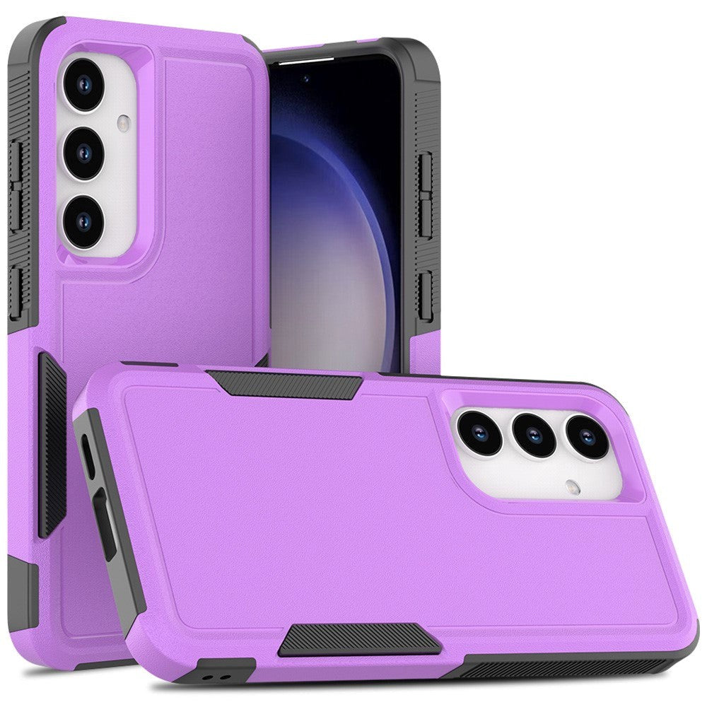 Samsung Galaxy S24 Hybrid Tough Plastic Case - Purple