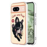 Google Pixel 8a Flexible Plastic Case w. Motif - Dog