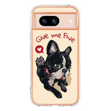 Google Pixel 8a Flexible Plastic Case w. Motif - Dog