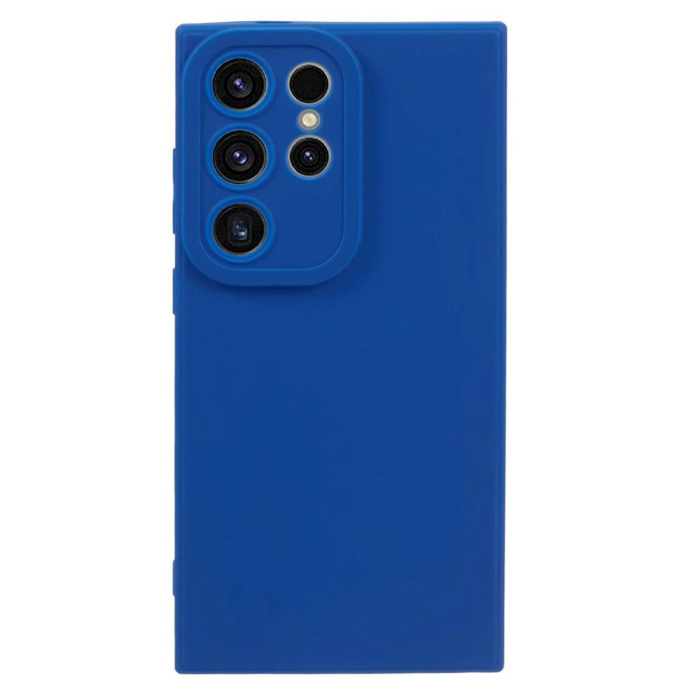 Samsung Galaxy S24 Ultra Matte Flexible Plastic Case - Blue