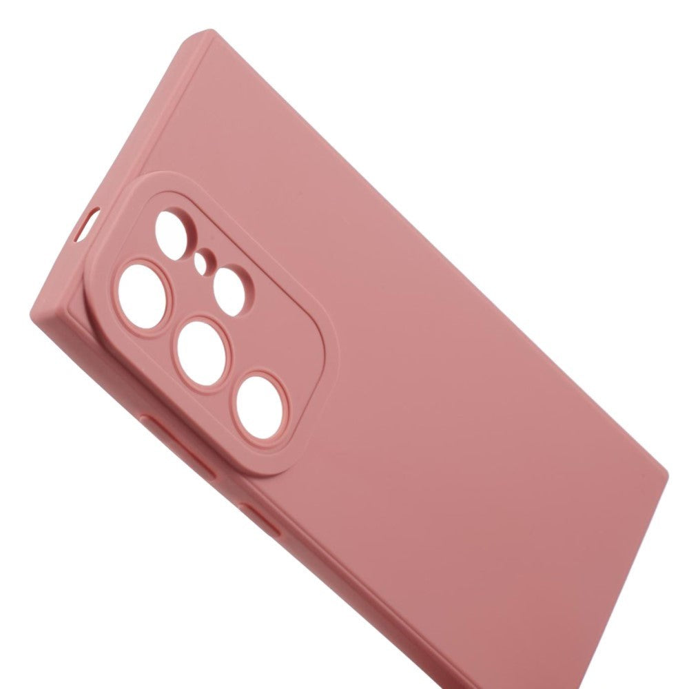 Samsung Galaxy S24 Ultra Matte Flexible Plastic Case - Pink