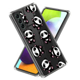 Samsung Galaxy S24 Plastic Transparent Case w. Motive - Pandas