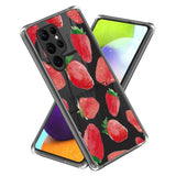 Samsung Galaxy S24 Ultra Flexible Plastic Case w. Motif - Strawberry