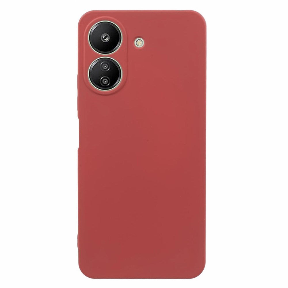 EIDERWOOD Xiaomi Poco C65 / Redmi 13C Flexible Plastic Case - Rust Red