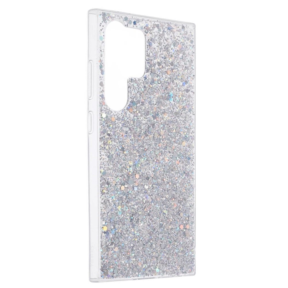 Samsung Galaxy S24 Ultra Glitter Case - Silver