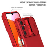 Samsung Galaxy A15 (5G) / A15 Tough Case w. Magnetic Kickstand & Cam Slider - Red