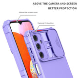 Samsung Galaxy A15 (5G) / A15 Tough Case w. Magnetic Kickstand & Cam Slider - Purple