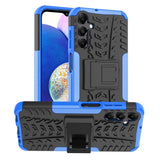 Samsung Galaxy A15 (5G) / A15 Cool Tyre Tough Case w. Stand - Black / Blue