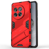 OnePlus 12 Hybrid Tough Case with Kickstand - Red