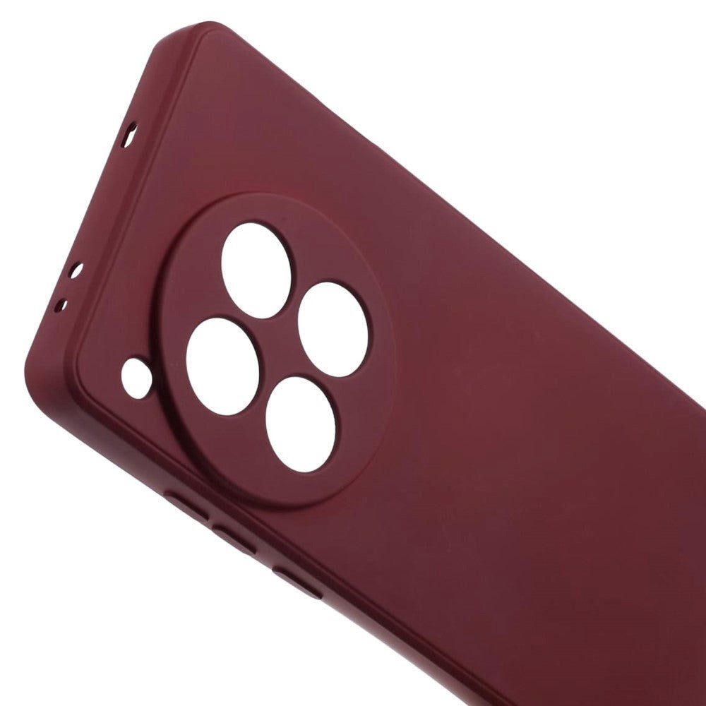 OnePlus 12 Flexible Plastic Case - Wine Red