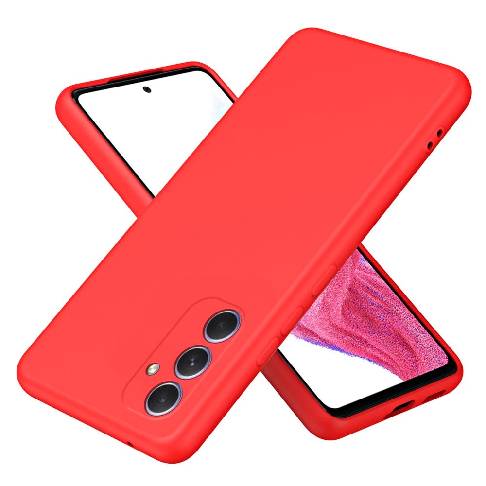 Samsung Galaxy A55 (5G) Flexible Matte Plastic Case - Red