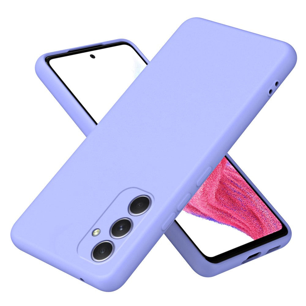 Samsung Galaxy A55 (5G) Flexible Matte Plastic Case - Purple