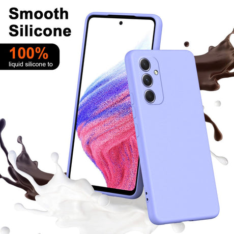 Samsung Galaxy A55 (5G) Flexible Matte Plastic Case - Purple