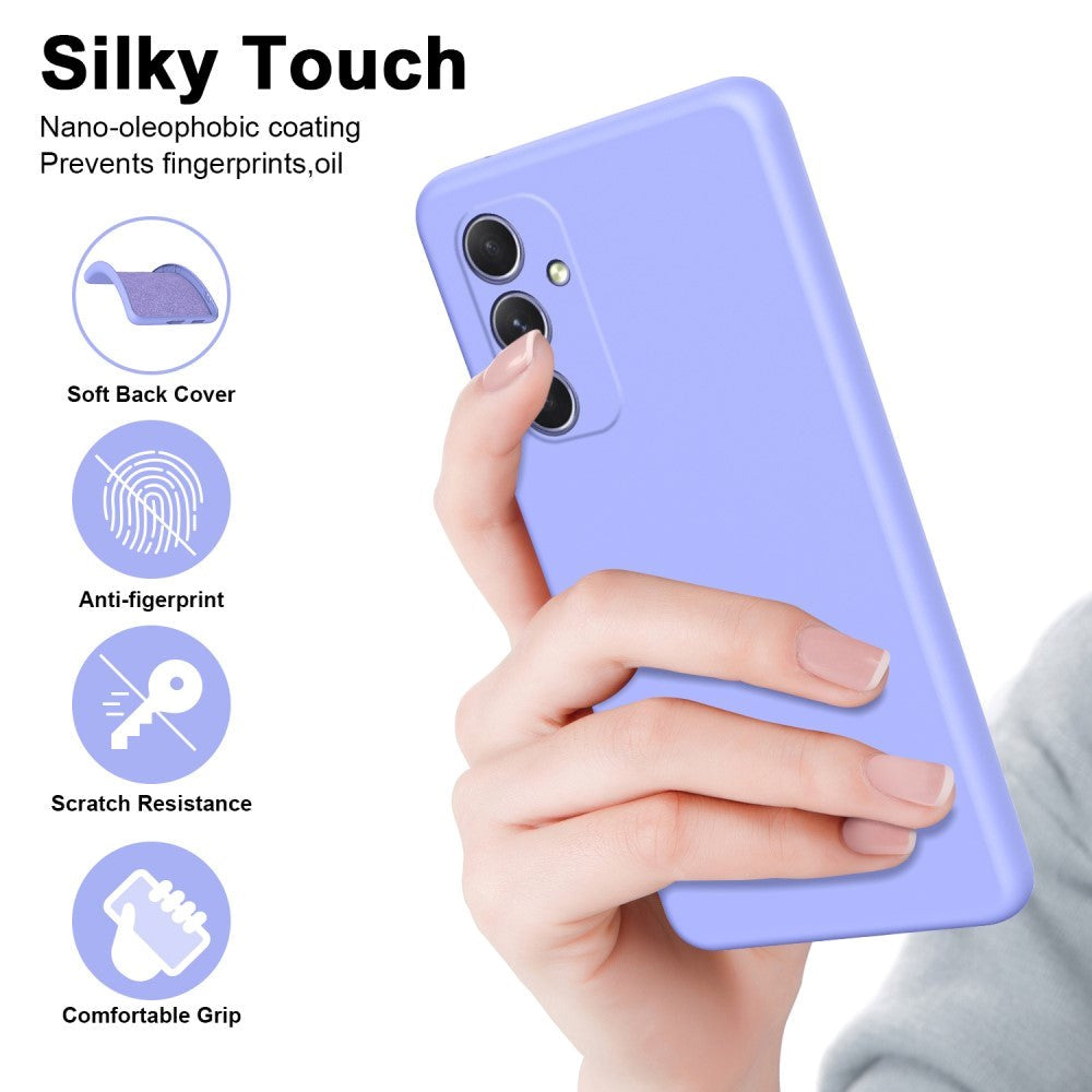 Samsung Galaxy A55 (5G) Flexible Matte Plastic Case - Purple