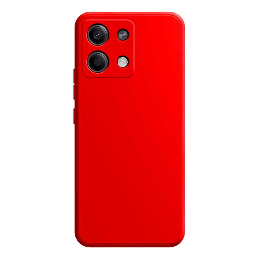 EIDERWOOD Xiaomi Redmi Note 13 (5G) Flexible TPU Plastic Case - Red