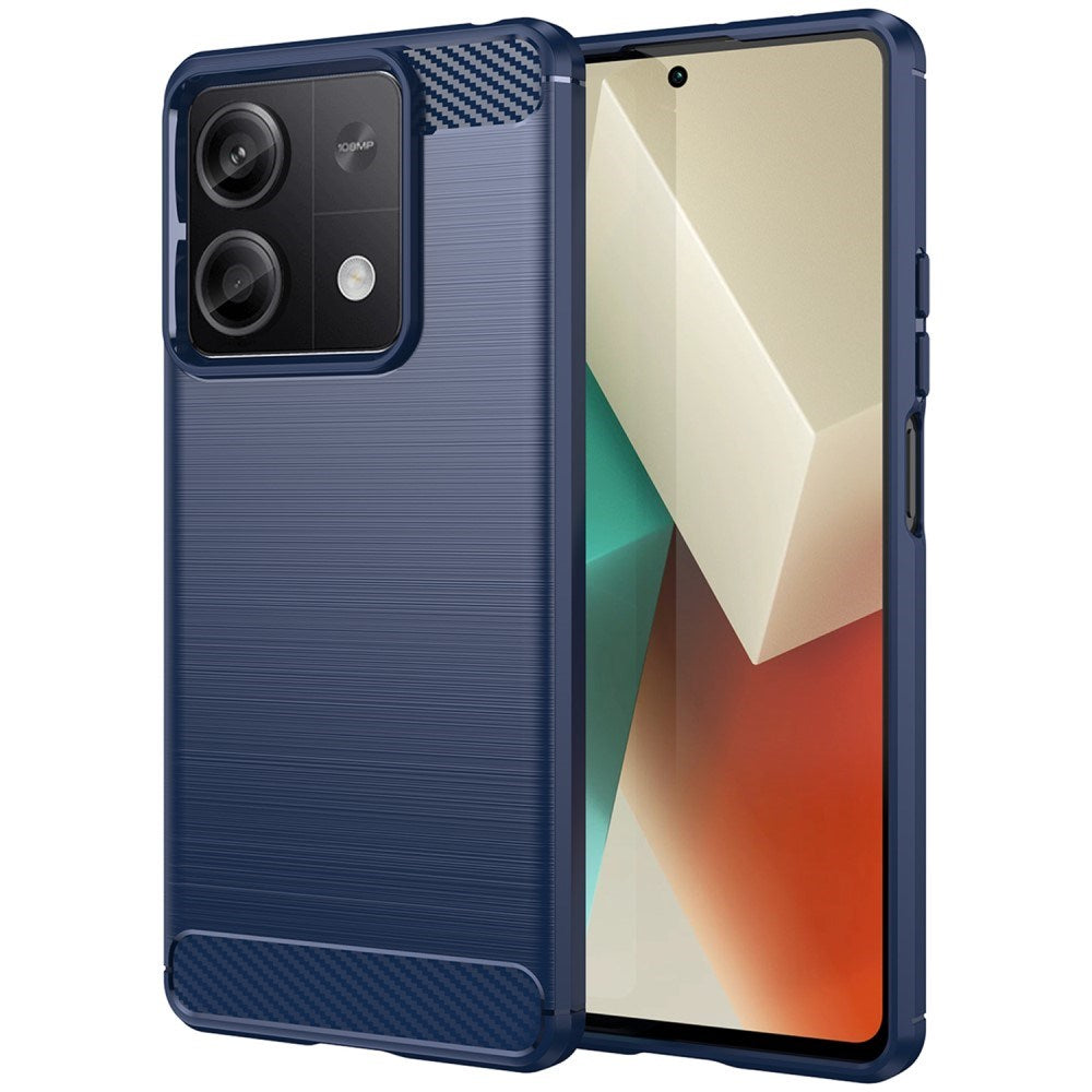 Xiaomi Redmi Note 13 (5G) Brushed Carbon Case - Blue