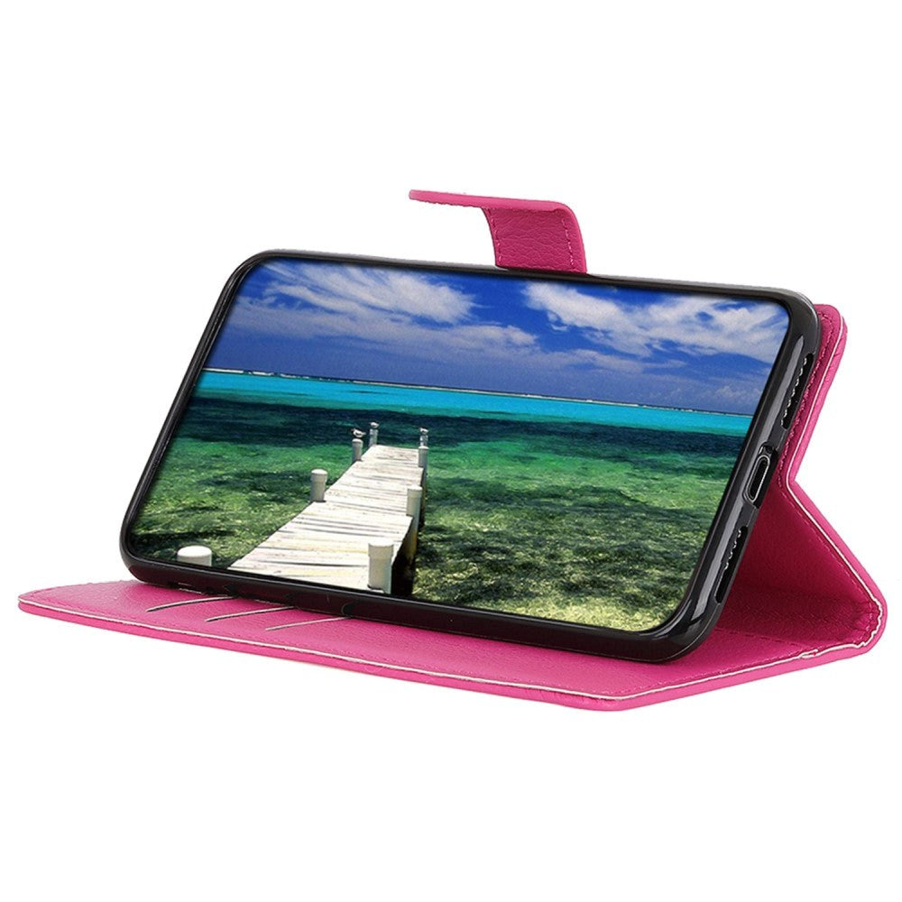 Samsung Galaxy Xcover 7 Leather Flip Case with Wallet - Pink