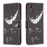 EIDERWOOD Samsung Galaxy Xcover 7 Flip Case with 2 x Card Holder - "Don't Touch My Phone"