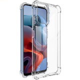 Motorola Moto G04 / G24 / G24 Power IMAK Shock Resistant Plastic Case - Transparent