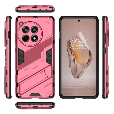 EIDERWOOD OnePlus 12R Hybrid Tough Case with Kickstand - Pink