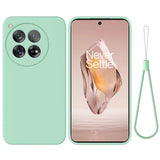 EIDERWOOD OnePlus 12R Liquid Silicone Case w. Strap - Green