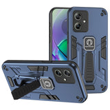 EIDERWOOD Motorola Moto G54 Tough Case w. Kickstand - Blue