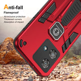 EIDERWOOD Motorola Edge 40 Neo Tough Case w. Kickstand - Red